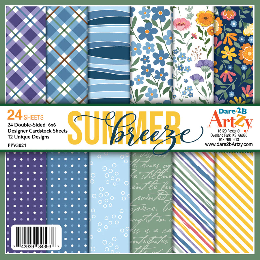 Artzy Summer Breeze 6x6