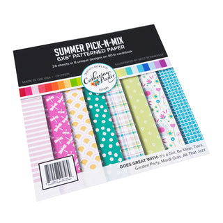 Summer Pick-n-Mix Patterned Paper (6x6)