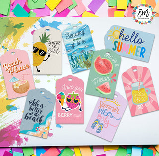 Summer Time Gift Tags (FREE DOWNLOAD)