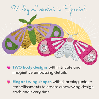 Make a Moth Die Set - Lorelai