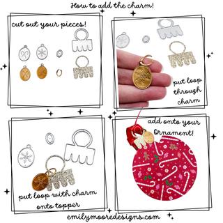 So Charming - Ornament Charm Die Set