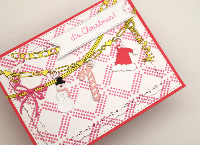 Make this Christmas Charm Card with Emily