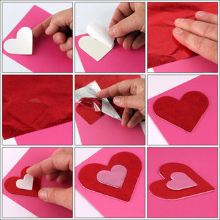 3D Foam Hearts