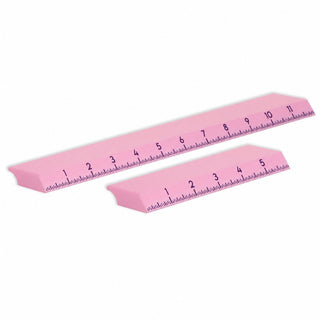 Blush Pink Ruler / Combo: 6-Inch + 12-Inch