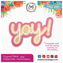 yay! Layered Word Die